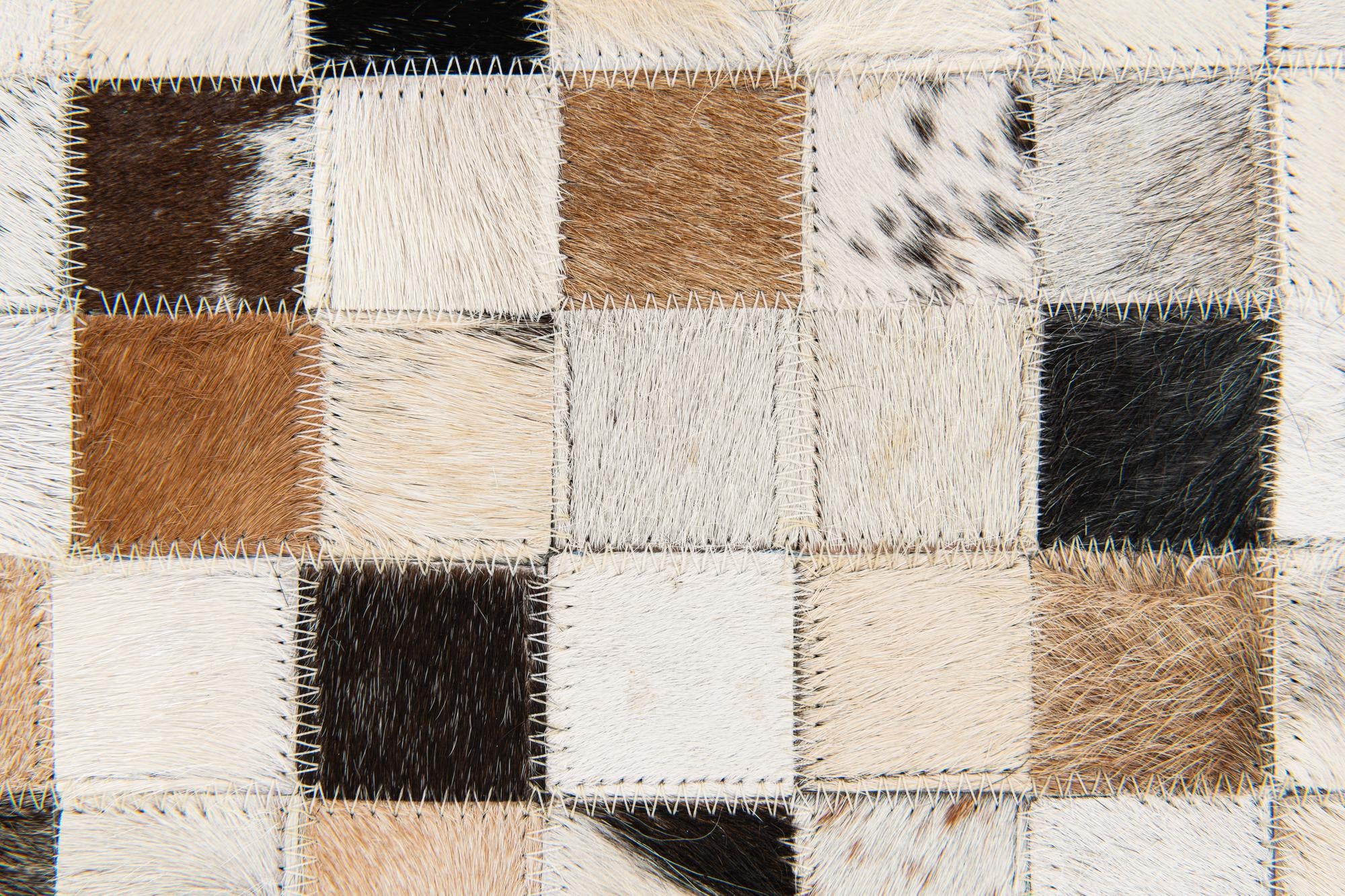 5' x 7' 10 Cowhide Stocks Rug