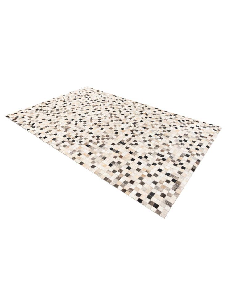 Detail image of 5' 1 x 7' 11 Cowhide Stocks Rug