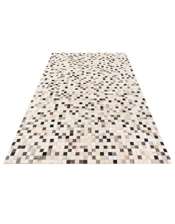 5' 1 x 7' 11 Cowhide Stocks Rug