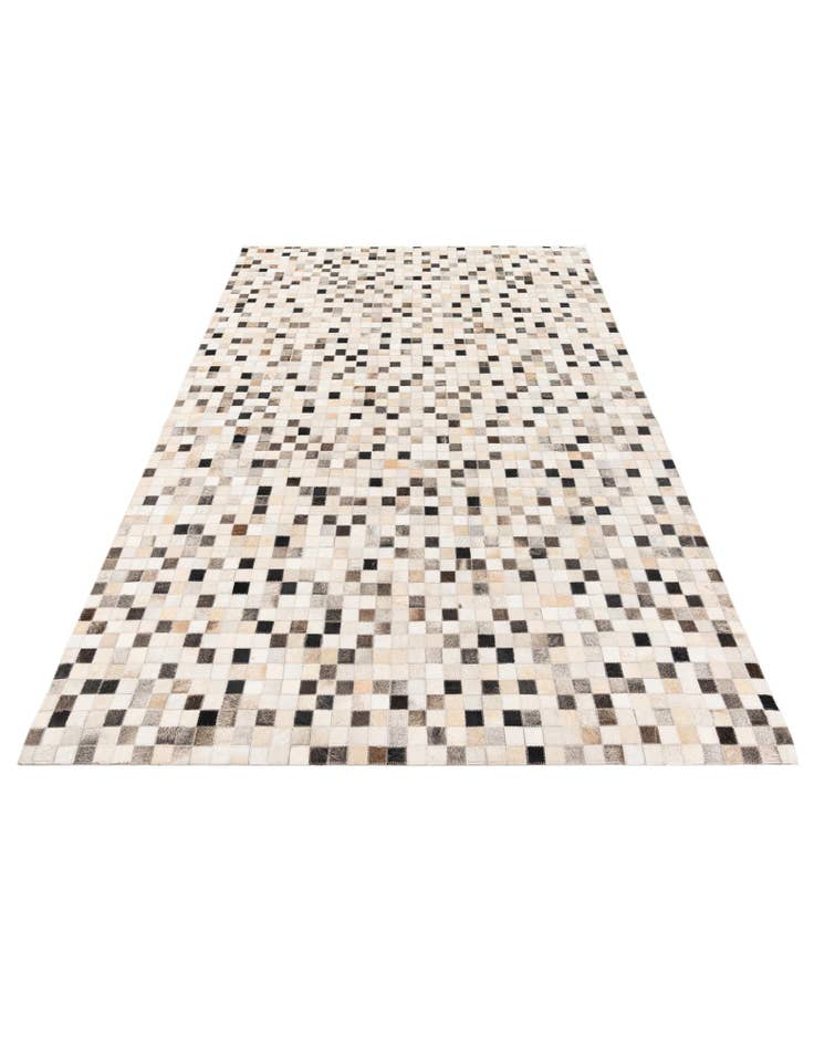 Detail image of 5' 1 x 7' 11 Cowhide Stocks Rug
