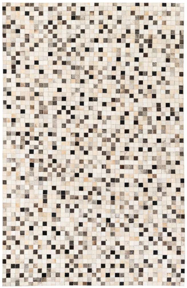 5' 1 x 7' 11 Cowhide Stocks Rug