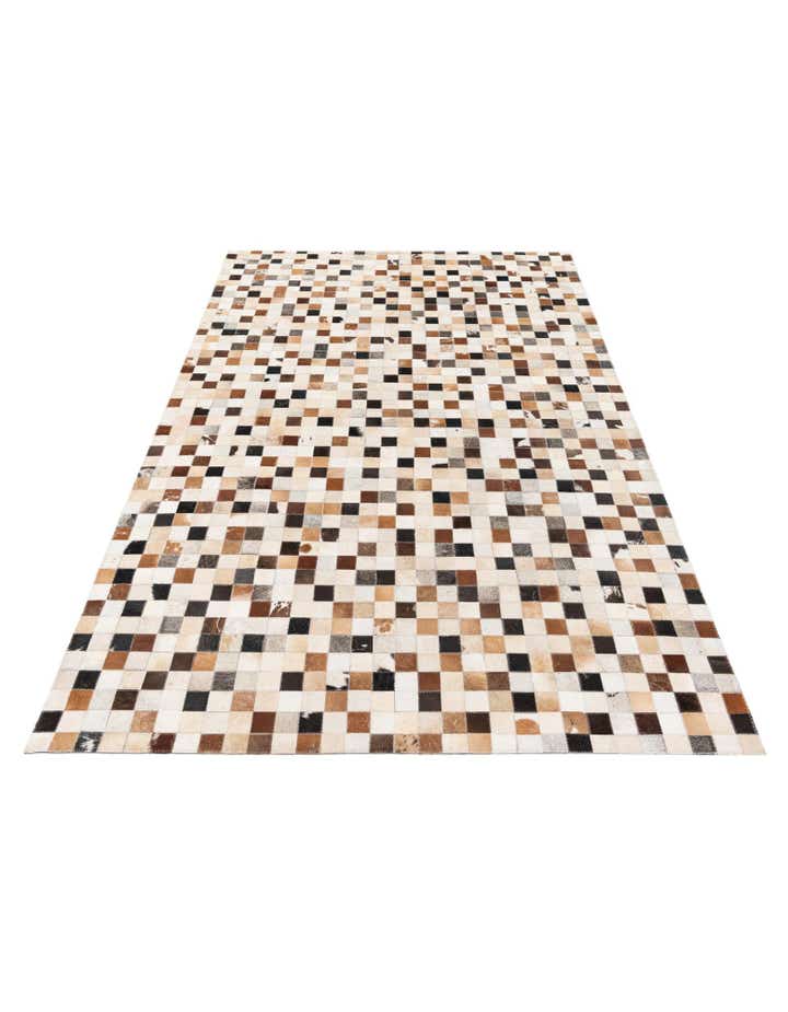 5' x 8' Cowhide Stocks Rug