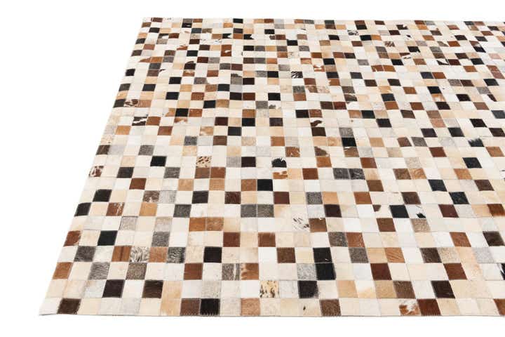 5' x 8' Cowhide Stocks Rug