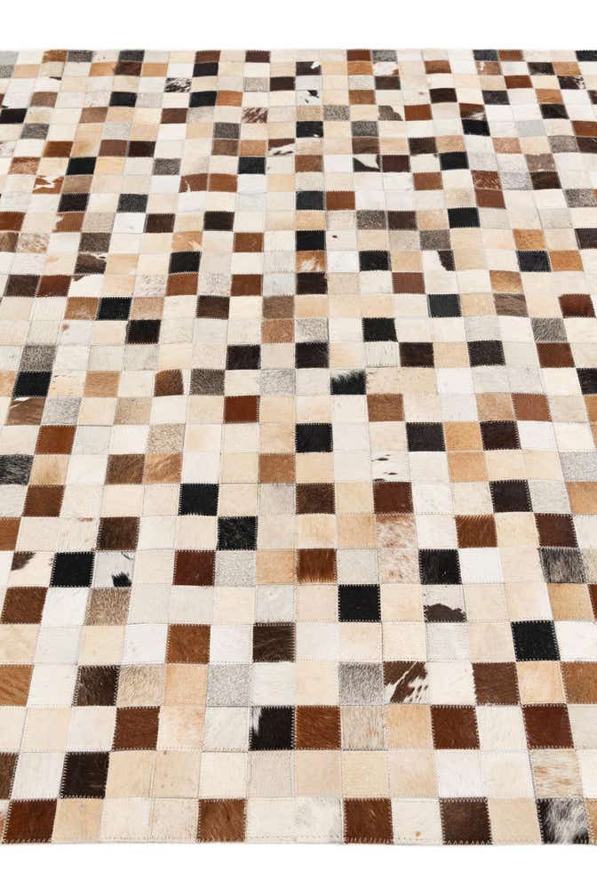 5' x 8' Cowhide Stocks Rug