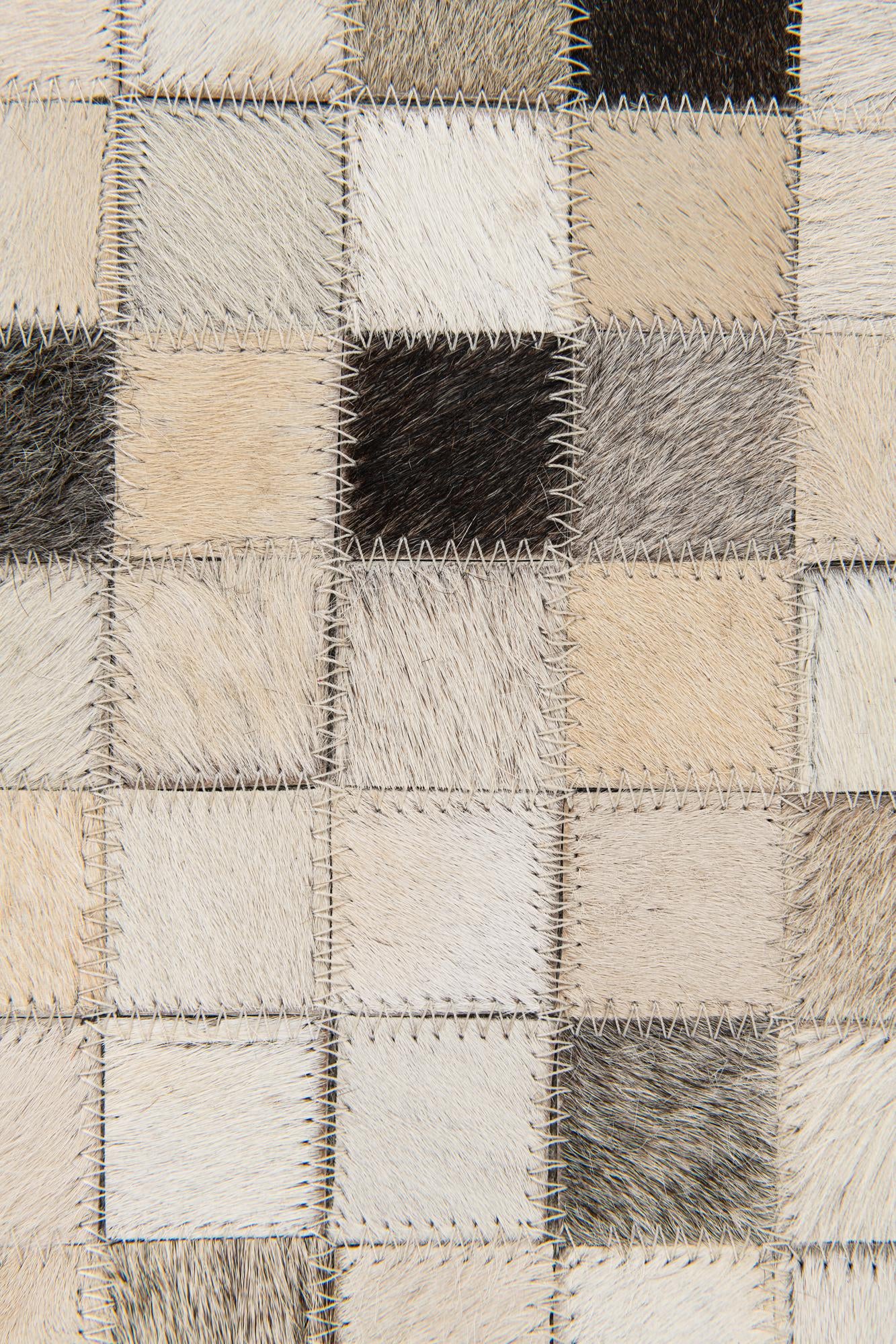 5' x 7' 11 Cowhide Stocks Rug