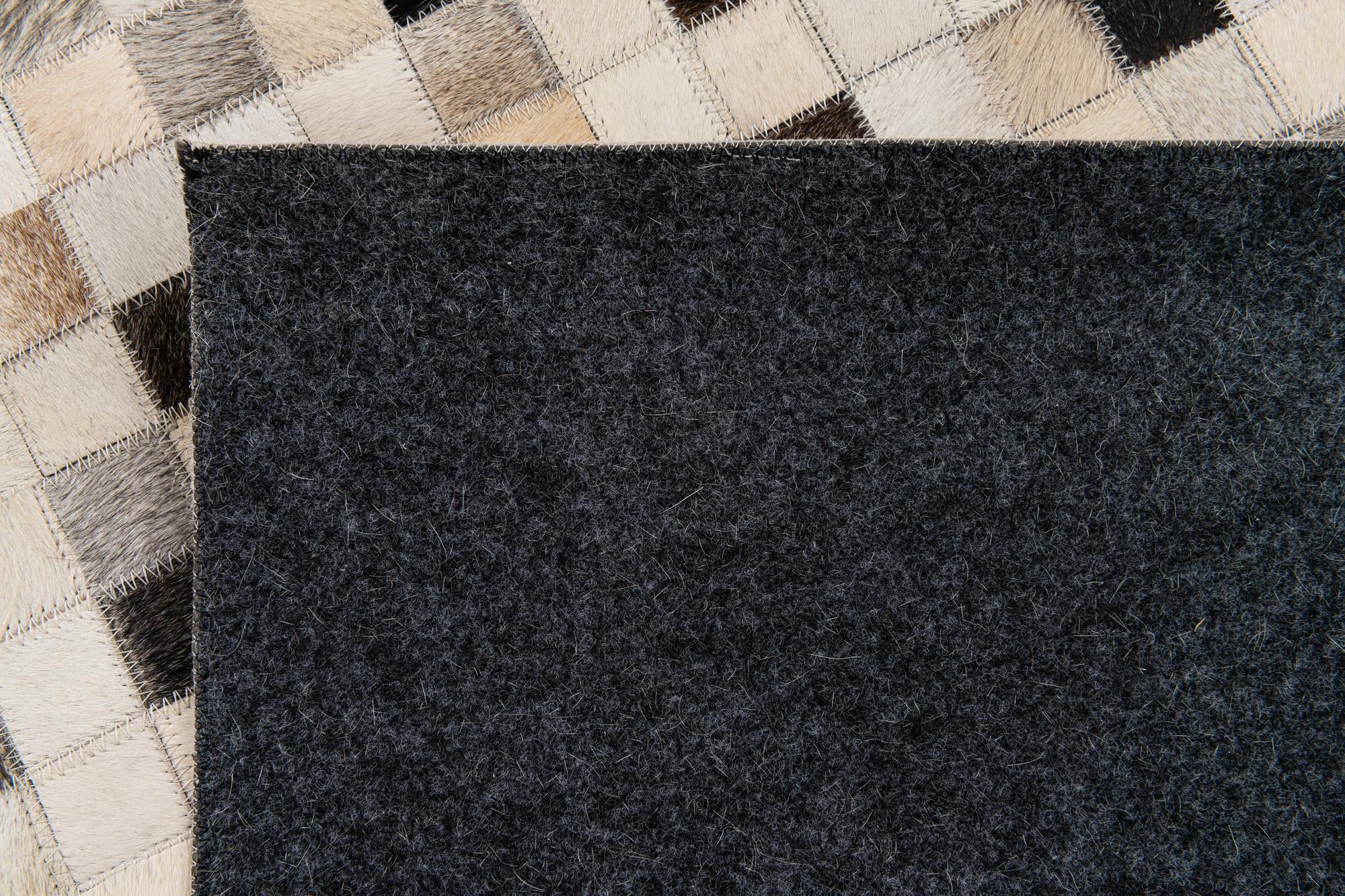 5' x 7' 11 Cowhide Stocks Rug