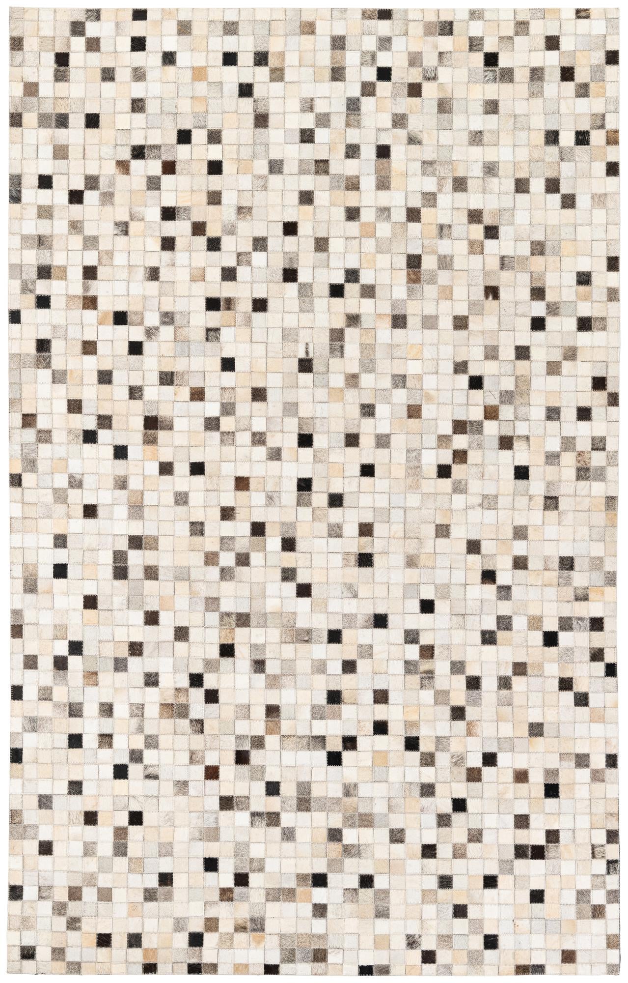 5' x 7' 11 Cowhide Stocks Rug