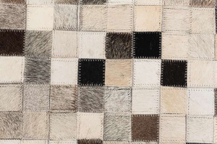 5' 1 x 7' 11 Cowhide Stocks Rug