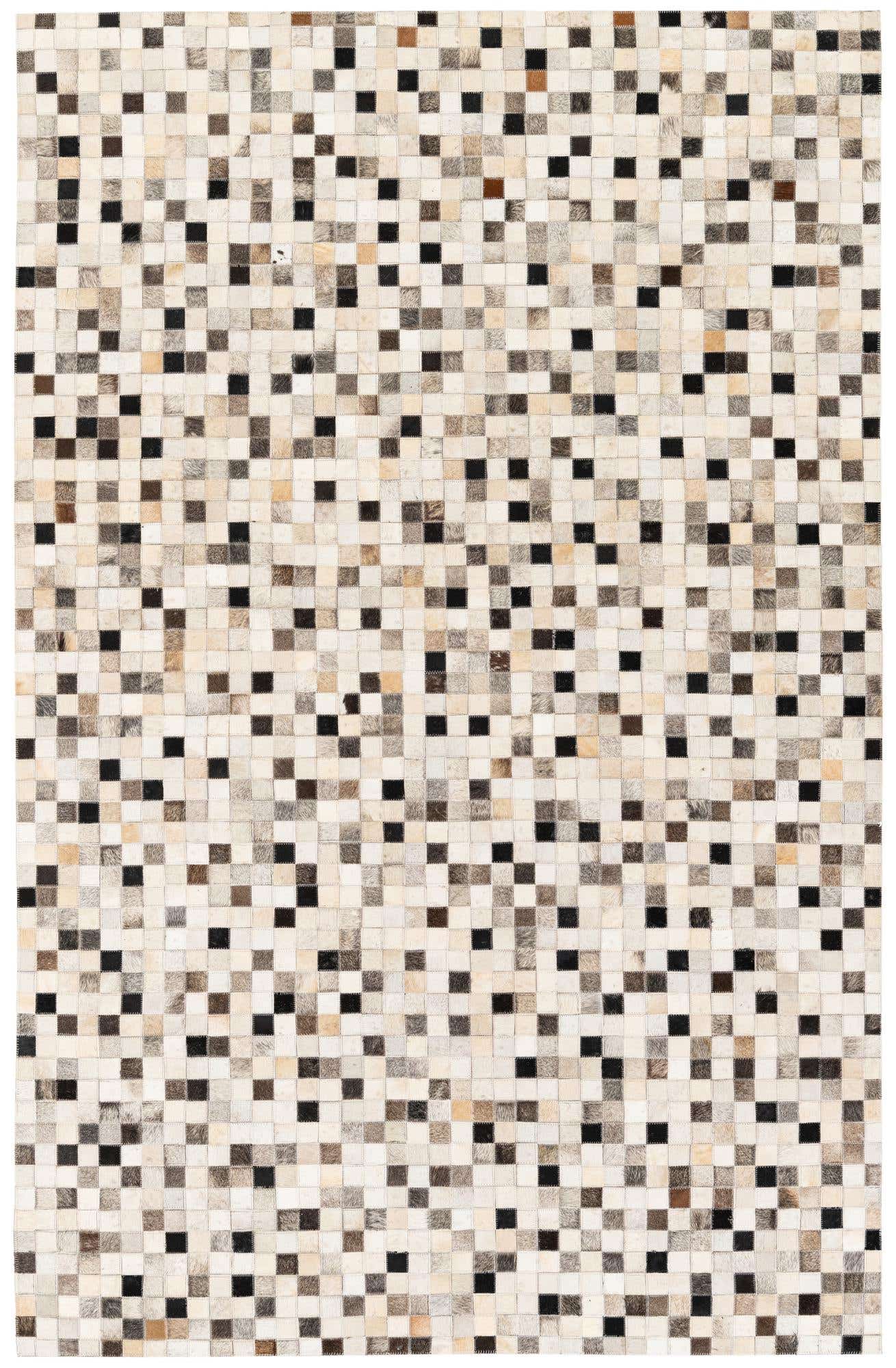 5' 1 x 7' 11 Cowhide Stocks Rug