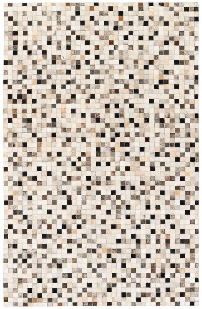 5' 1 x 7' 11 Cowhide Stocks Rug