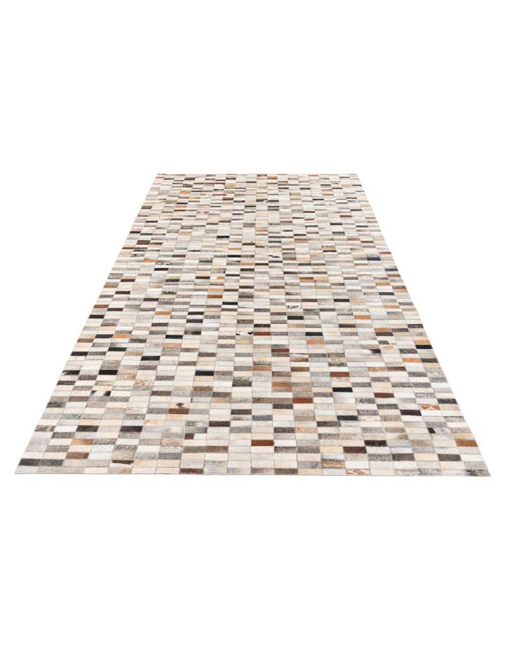 5' 1 x 7' 11 Cowhide Stocks Rug