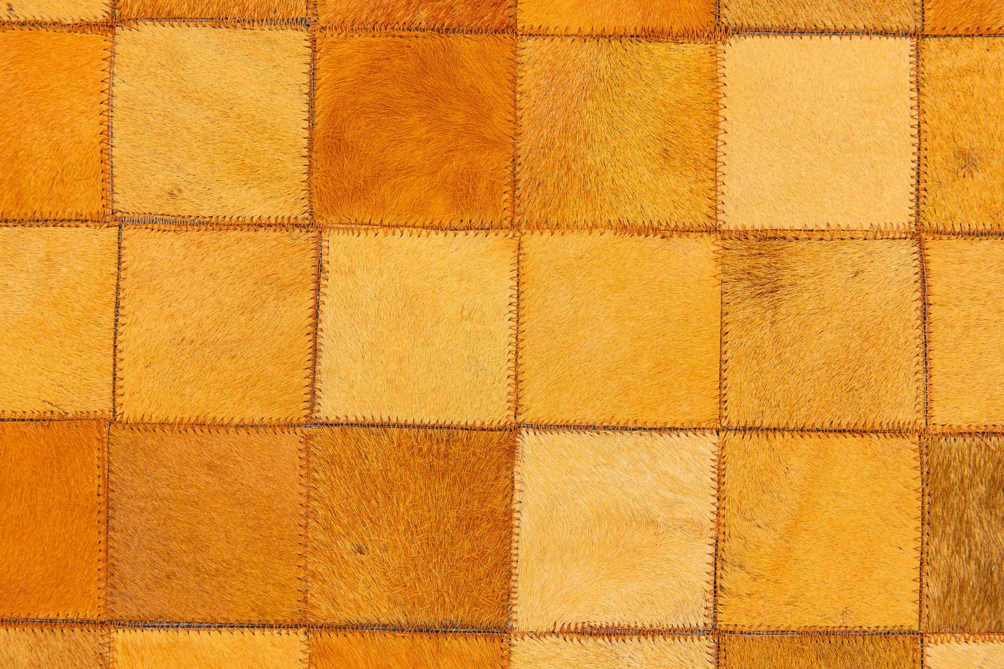 5' x 8' Cowhide Stocks Rug