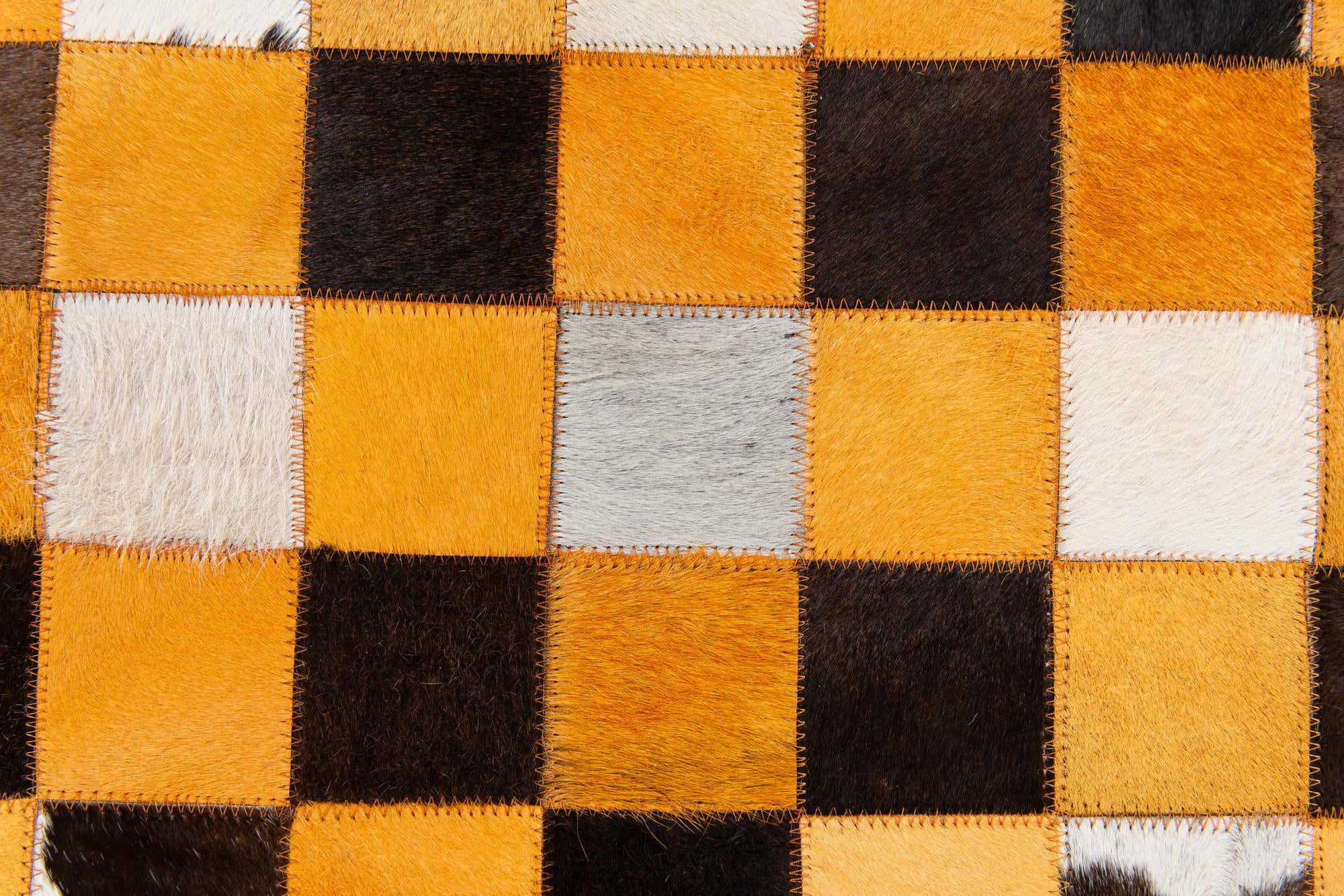 5' 2 x 8' Cowhide Stocks Rug