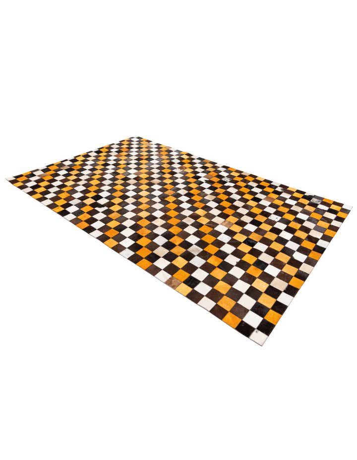 5' 2 x 8' 1 Cowhide Stocks Rug