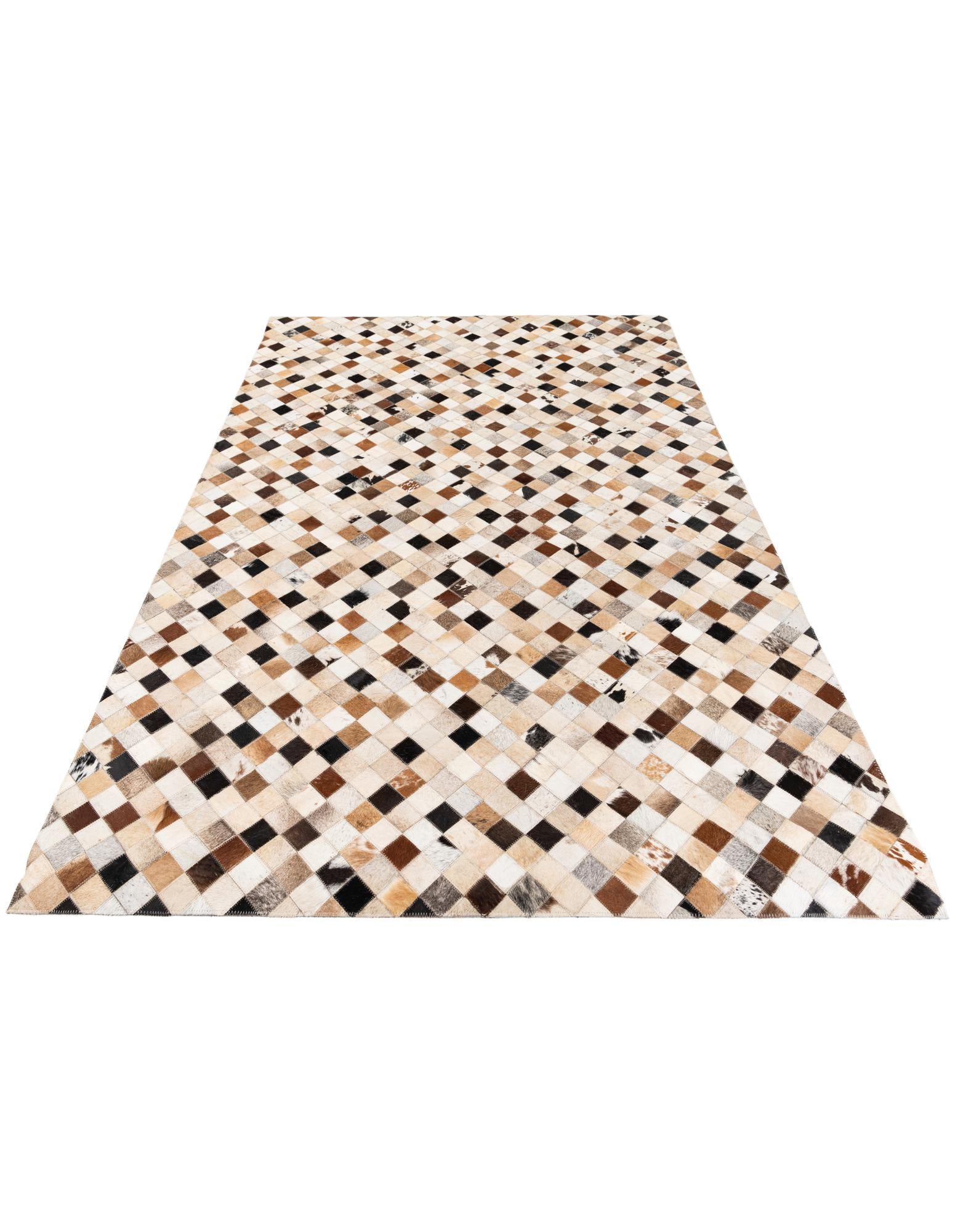 5' 1 x 7' 11 Cowhide Stocks Rug