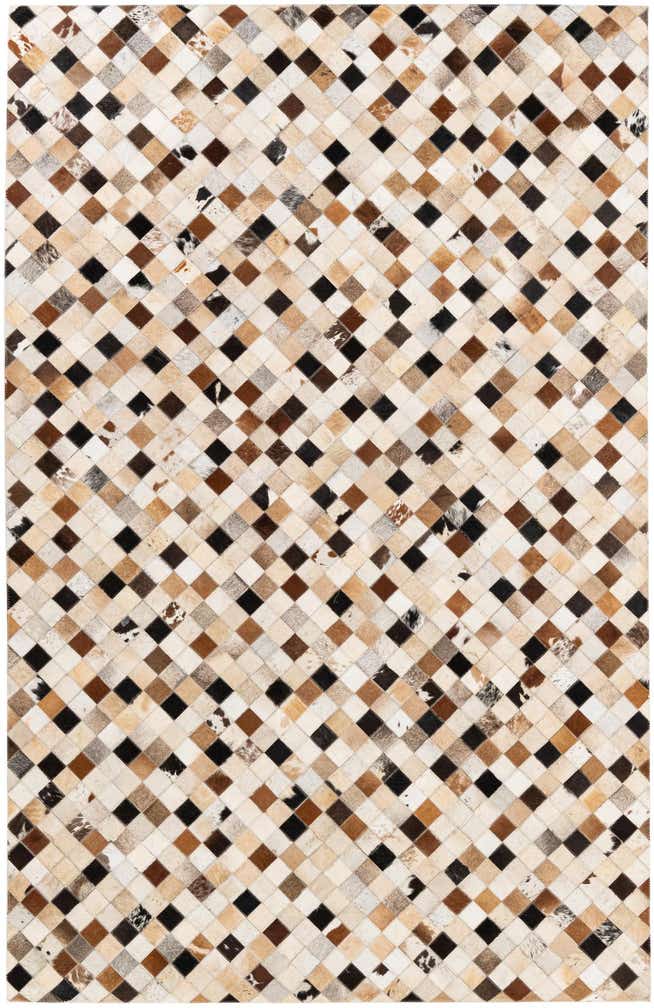 5' 1 x 7' 11 Cowhide Stocks Rug
