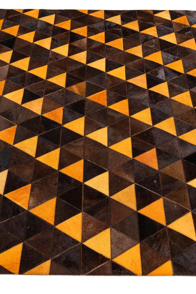 5' x 8' 1 Cowhide Stocks Rug
