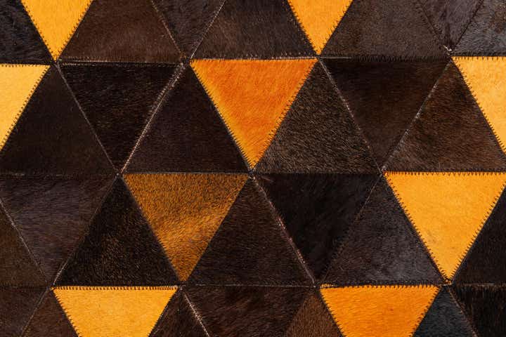 5' x 8' 1 Cowhide Stocks Rug