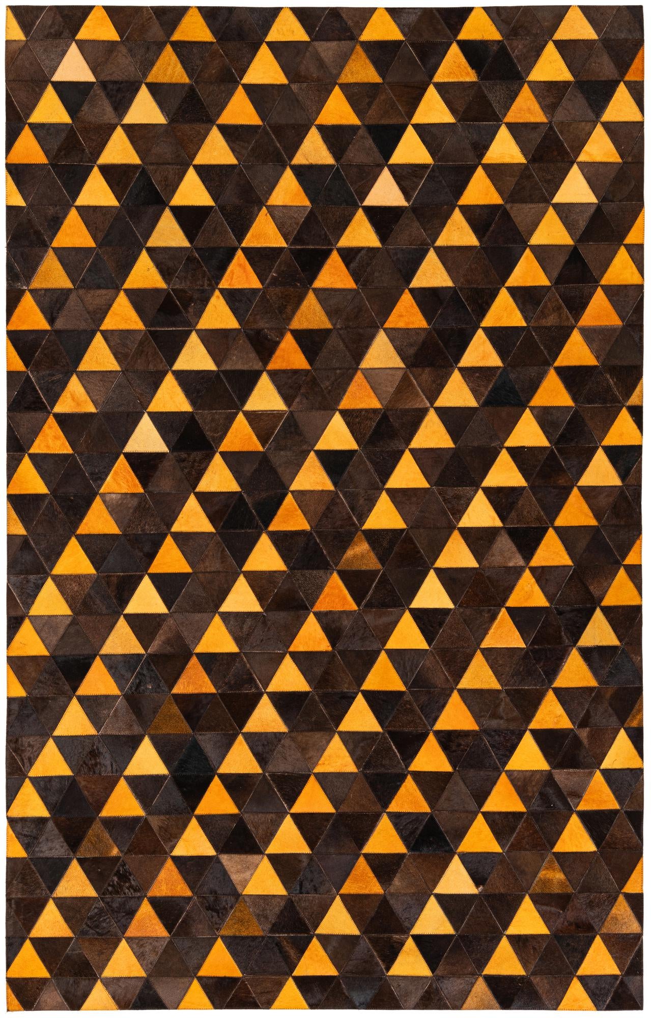 5' x 8' 1 Cowhide Stocks Rug