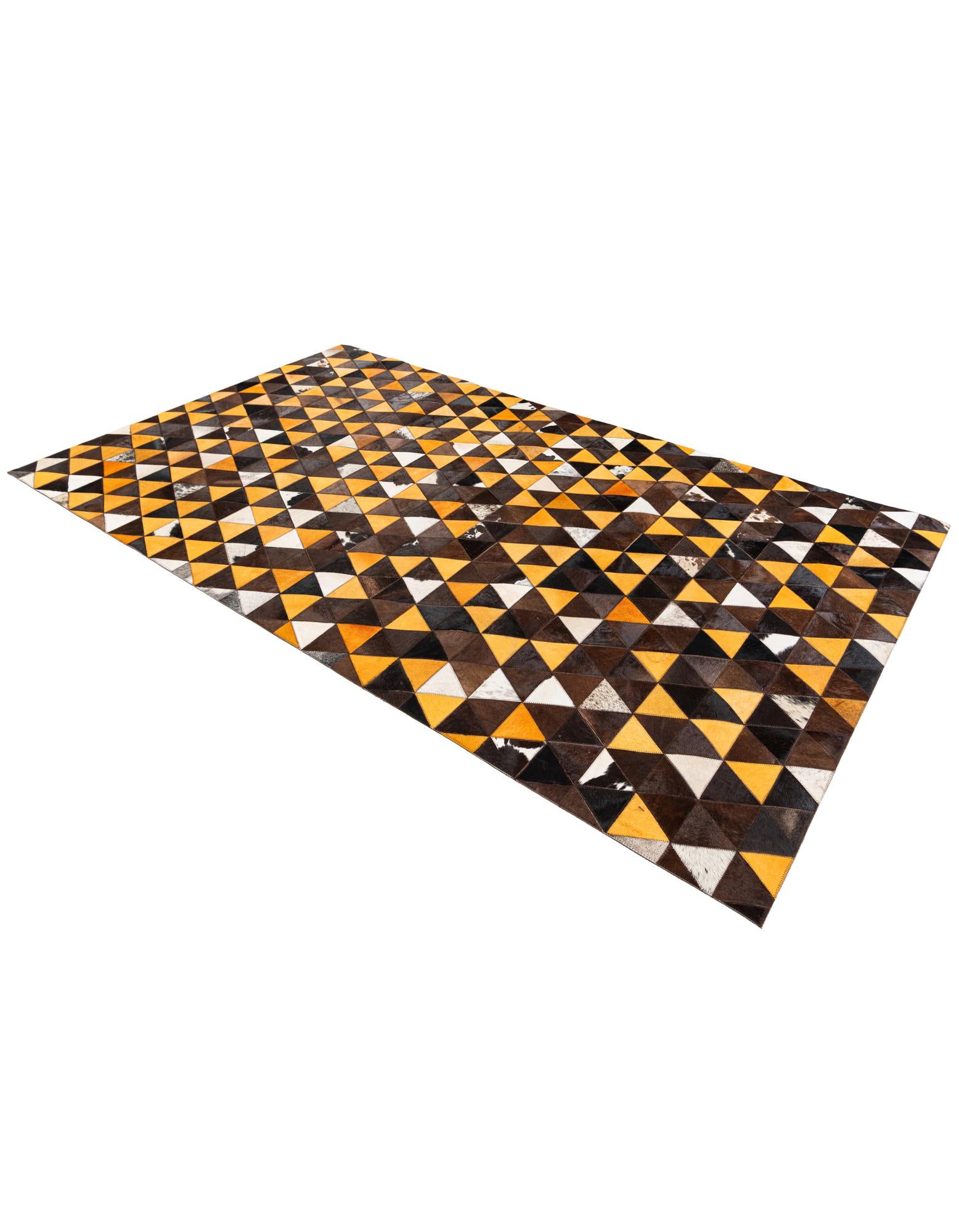 4' 10 x 8' 1 Cowhide Stocks Rug