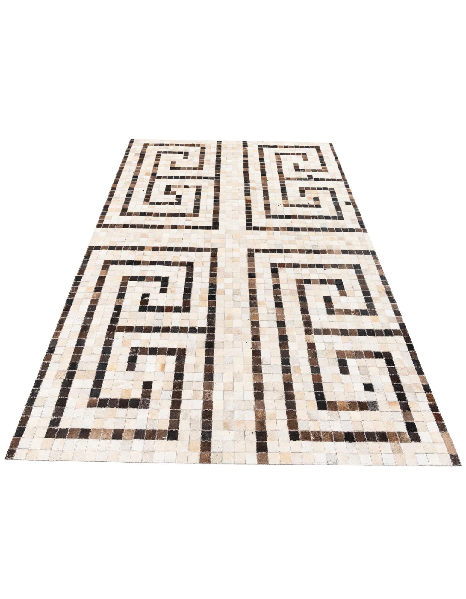 5' 1 x 7' 11 Cowhide Stocks Rug