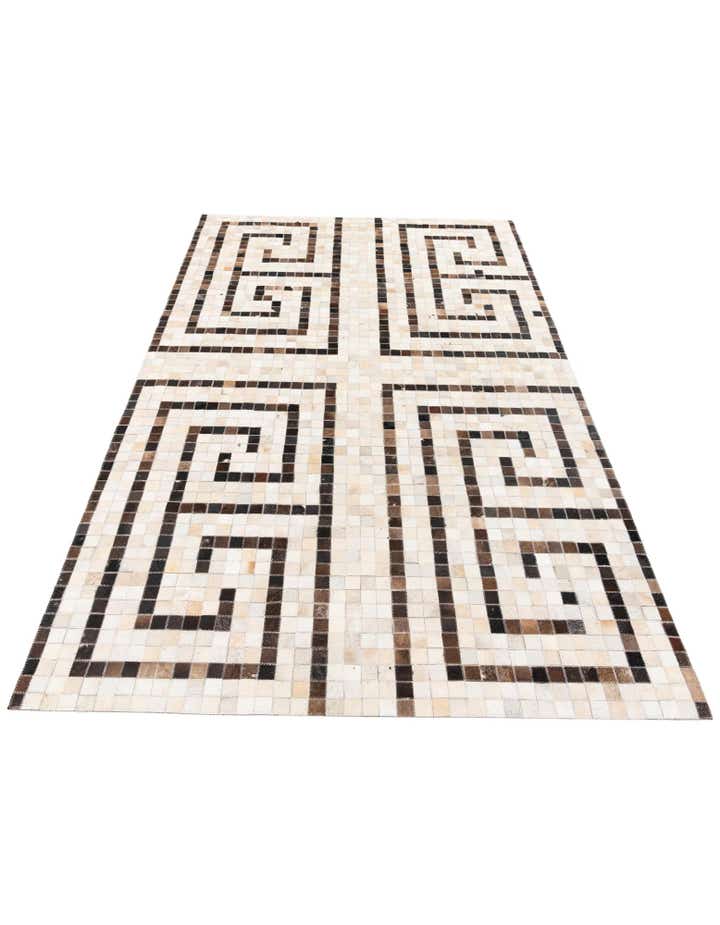 5' 1 x 7' 11 Cowhide Stocks Rug