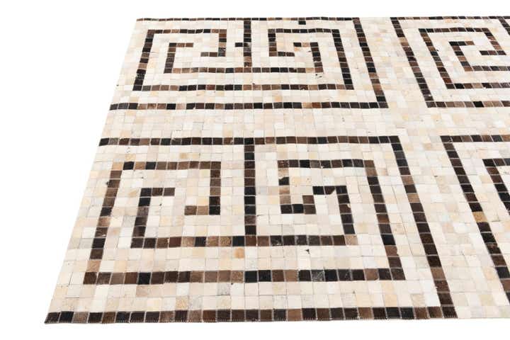 5' 1 x 7' 11 Cowhide Stocks Rug