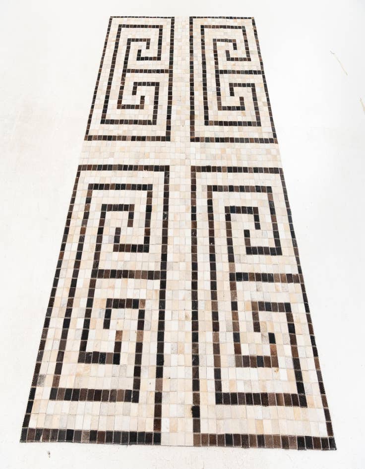 Detail image of 5' 1 x 8' Cowhide Stocks Rug