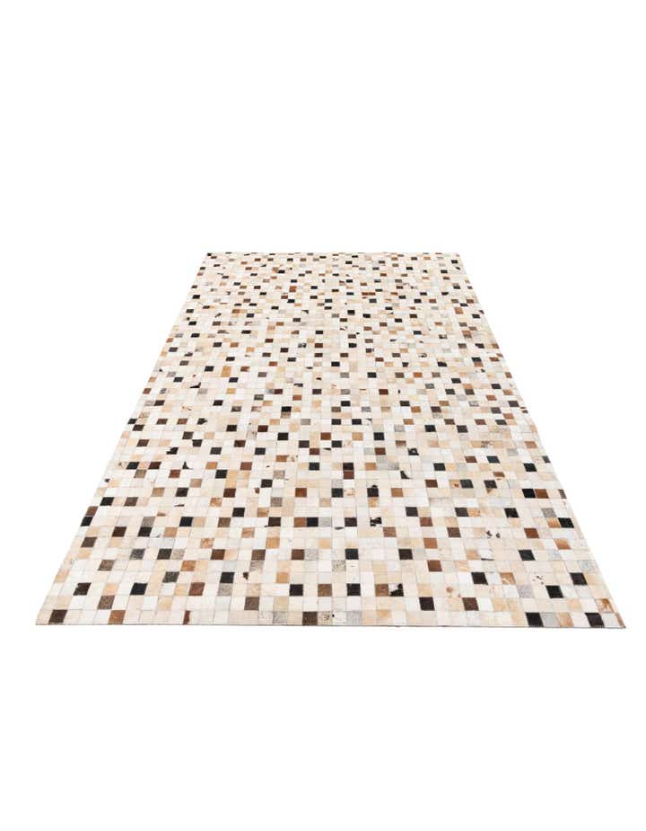5' 2 x 7' 11 Cowhide Stocks Rug