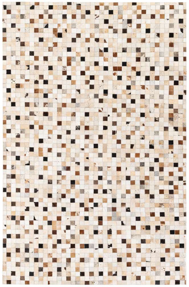 5' 2 x 7' 11 Cowhide Stocks Rug