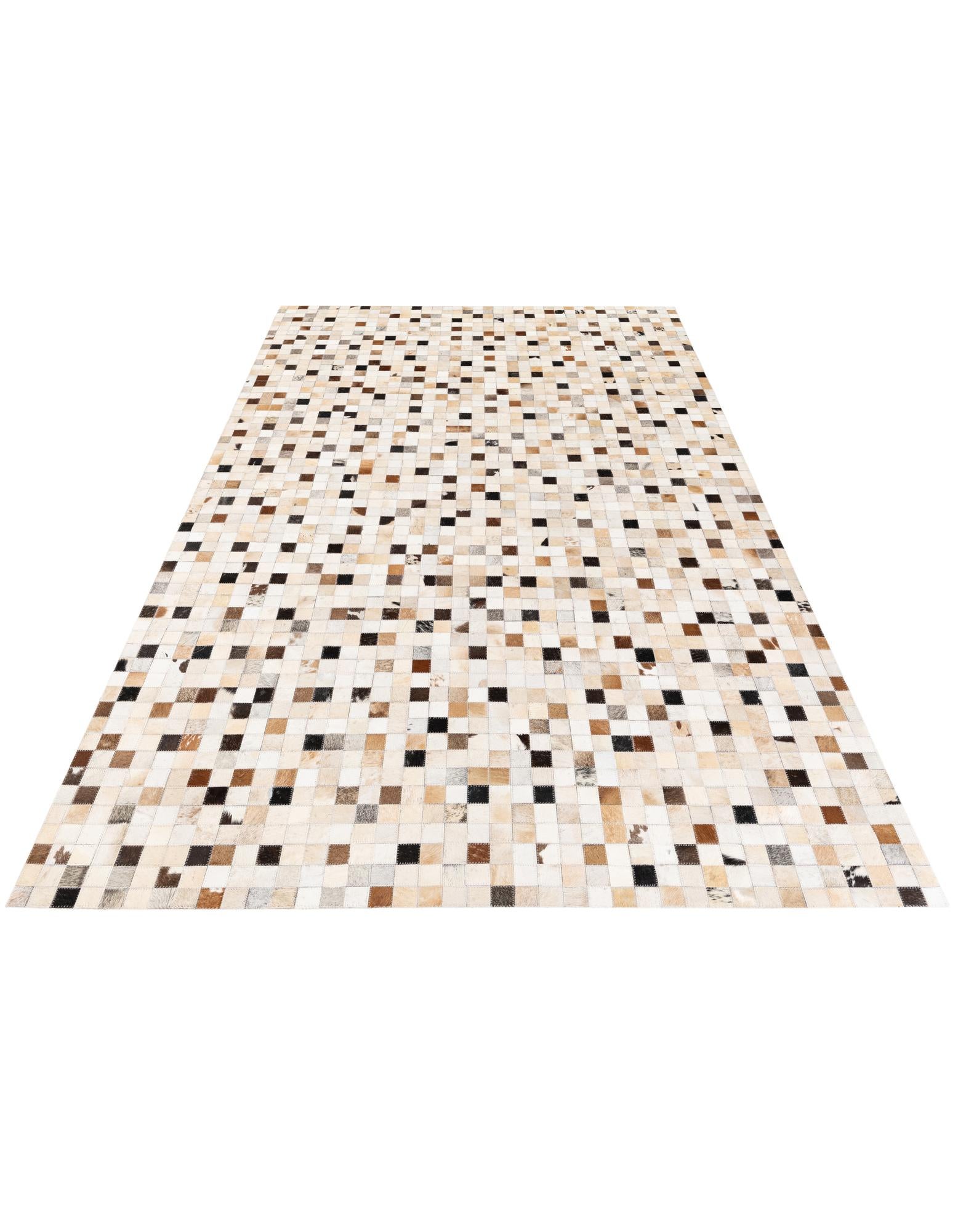 5' x 7' 11 Cowhide Stocks Rug