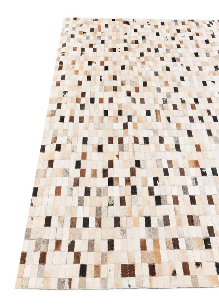 5' x 7' 11 Cowhide Stocks Rug