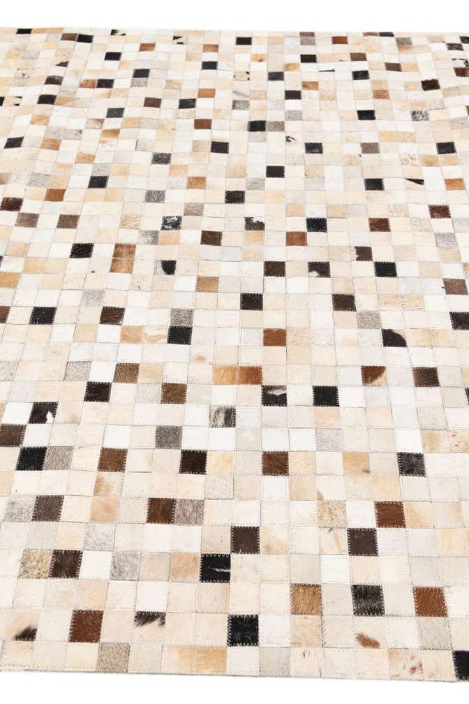 5' x 7' 11 Cowhide Stocks Rug