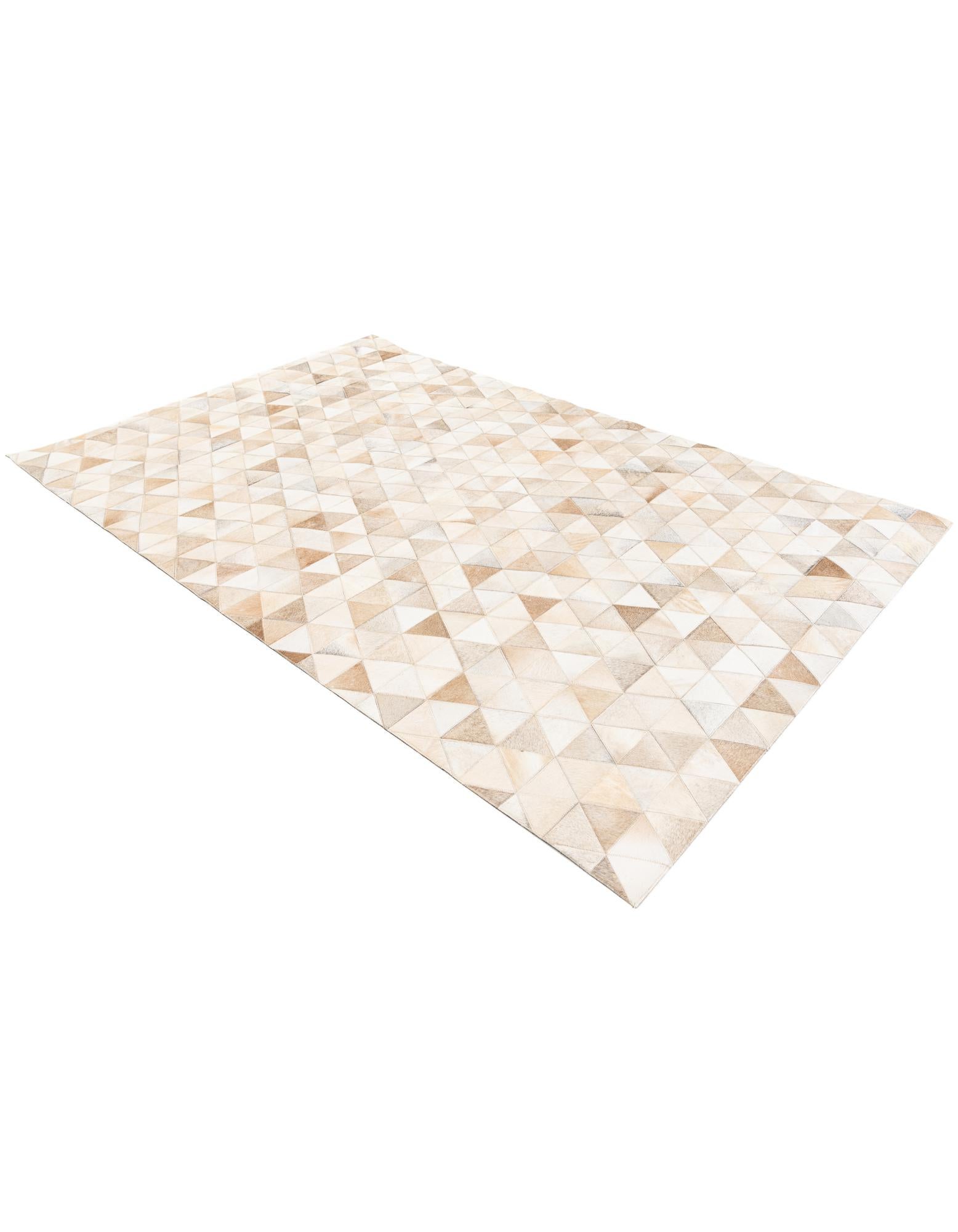 5' 1 x 8' Cowhide Stocks Rug