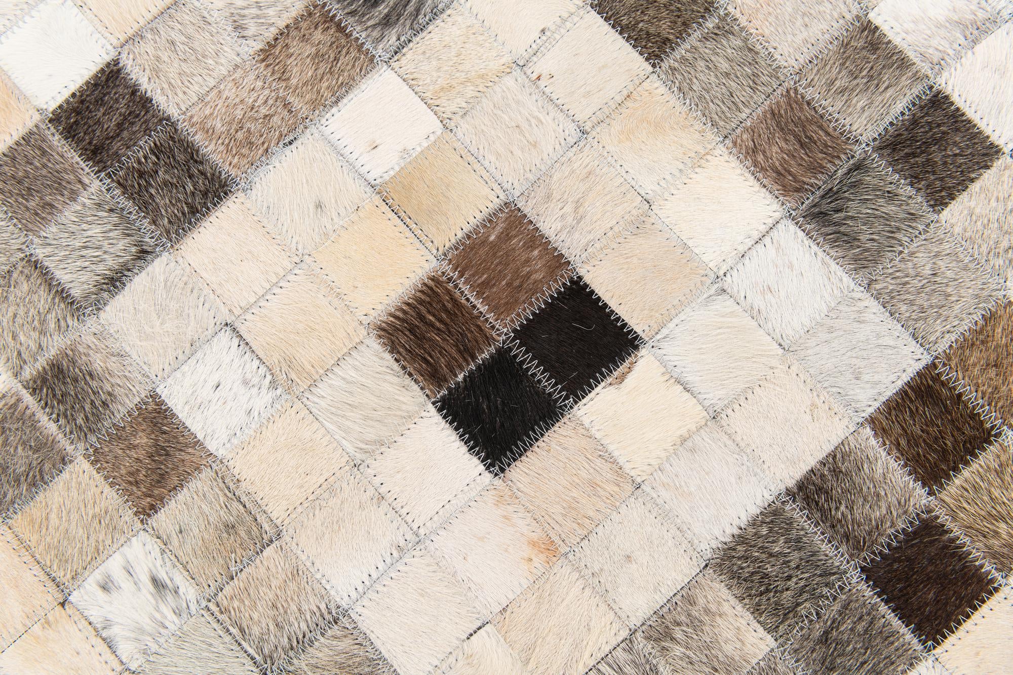 5' x 8' Cowhide Stocks Rug