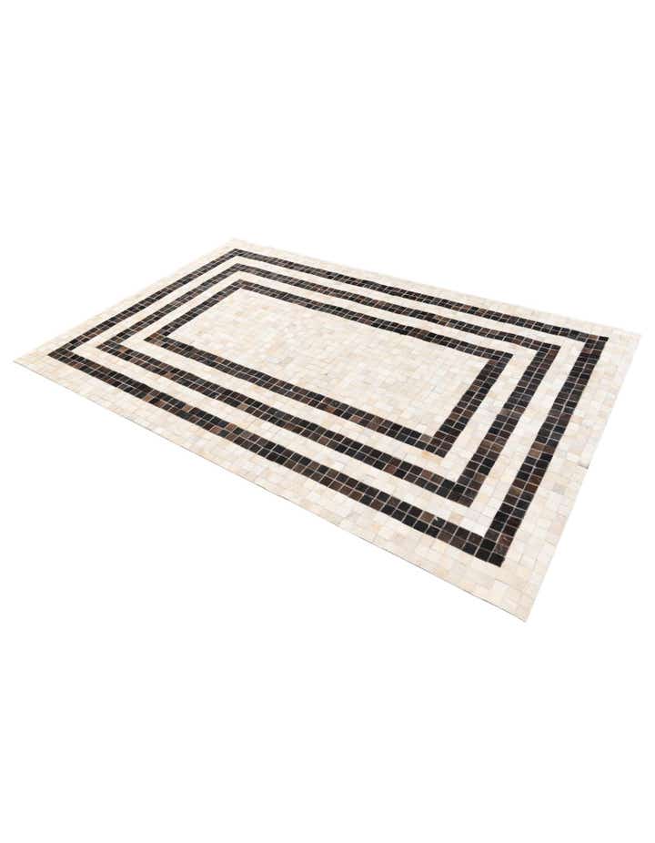 5' 1 x 7' 11 Cowhide Stocks Rug