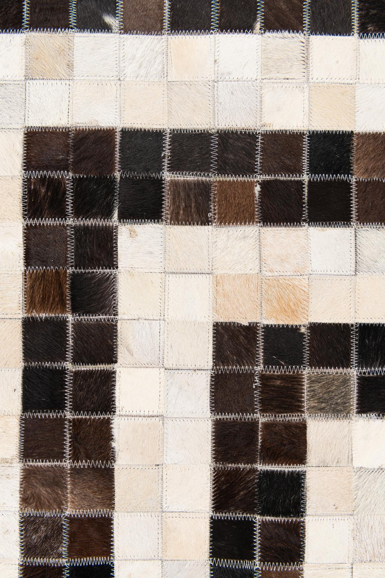 5' 1 x 7' 11 Cowhide Stocks Rug