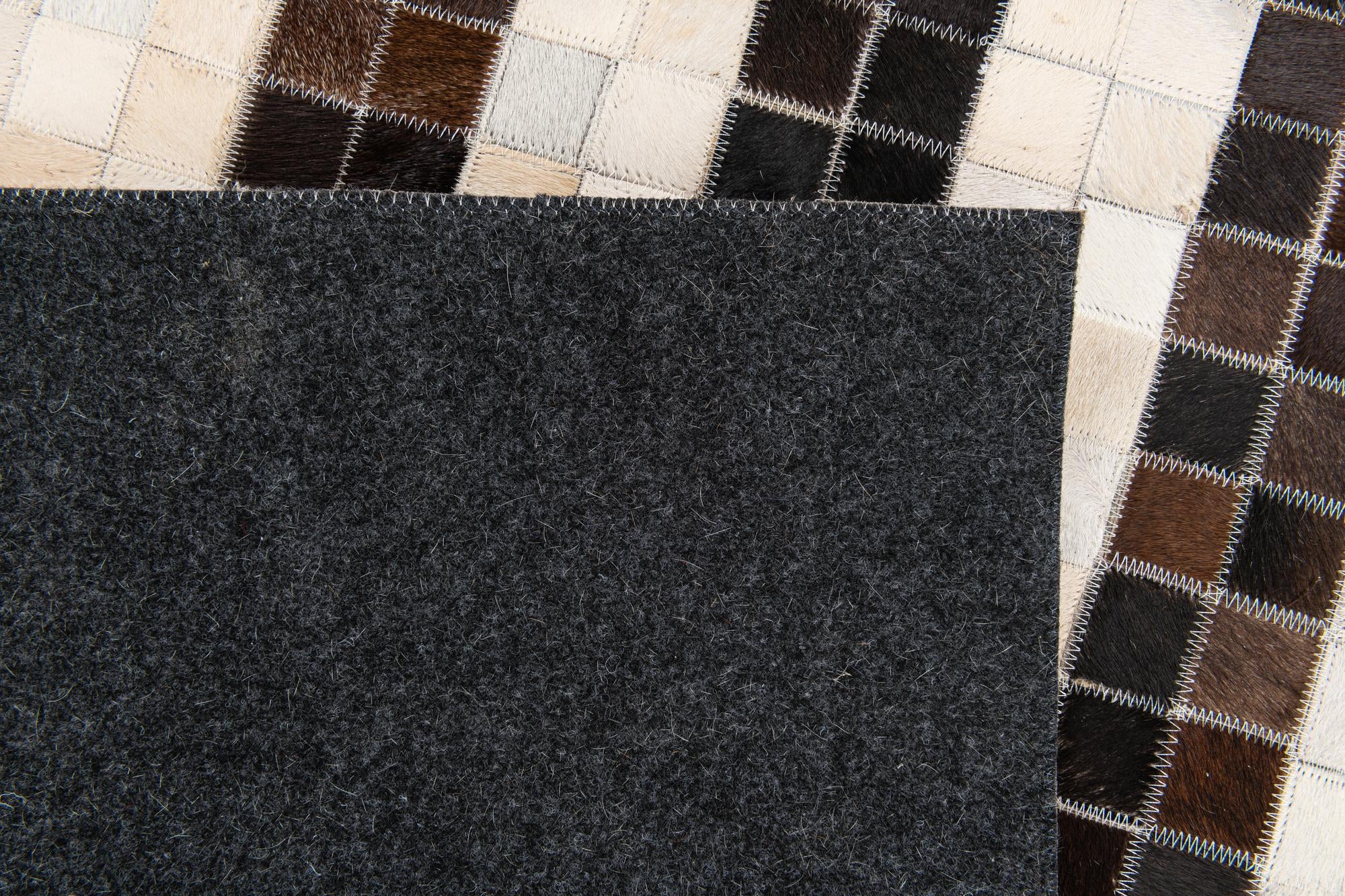 5' 1 x 7' 11 Cowhide Stocks Rug
