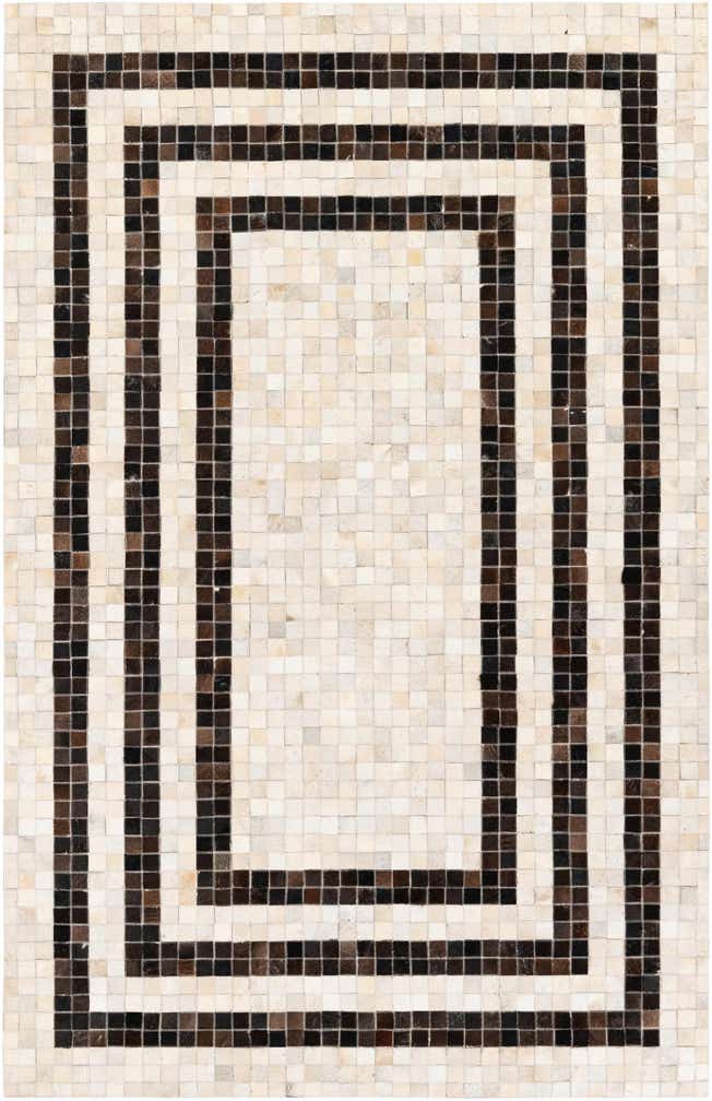 5' 1 x 7' 11 Cowhide Stocks Rug