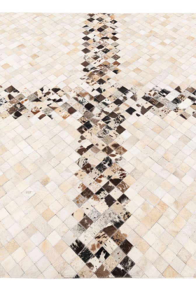 5' x 7' 11 Cowhide Stocks Rug