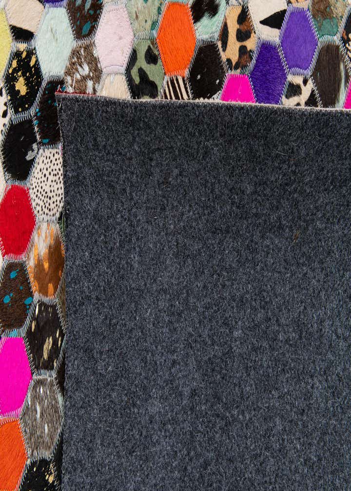 5' 1 x 7' 10 Cowhide Stocks Rug