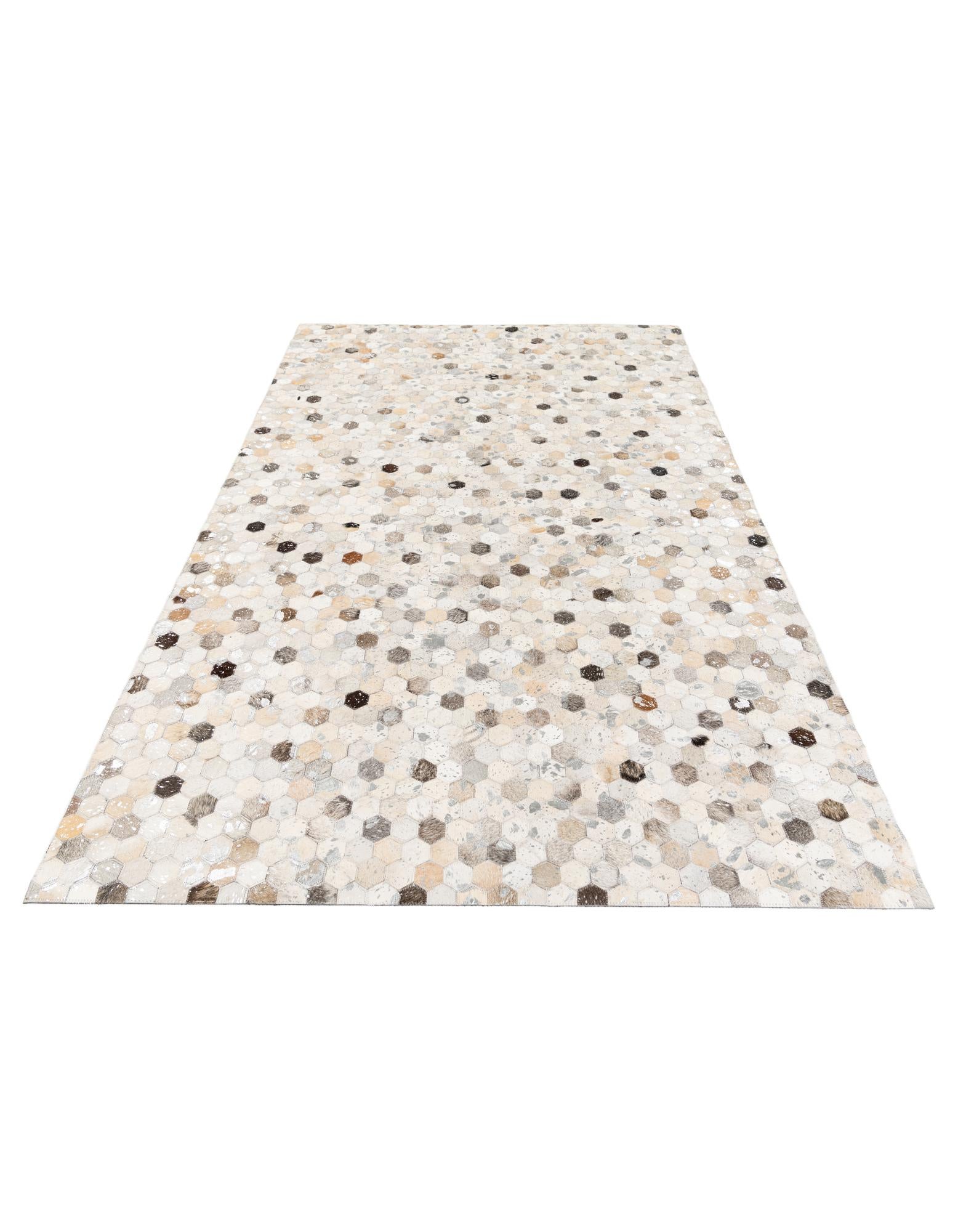 5' 1 x 8' 1 Cowhide Stocks Rug