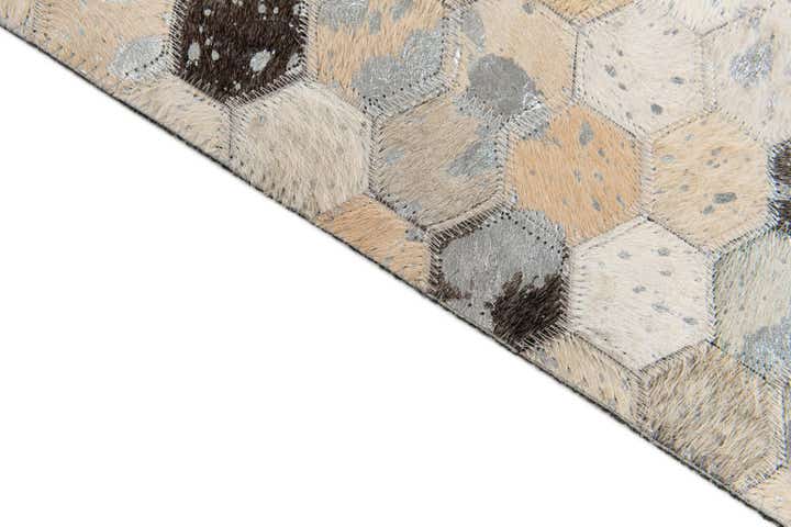 5' 1 x 8' 1 Cowhide Stocks Rug