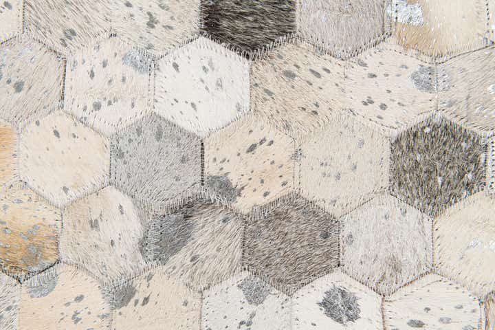 5' 1 x 8' 1 Cowhide Stocks Rug