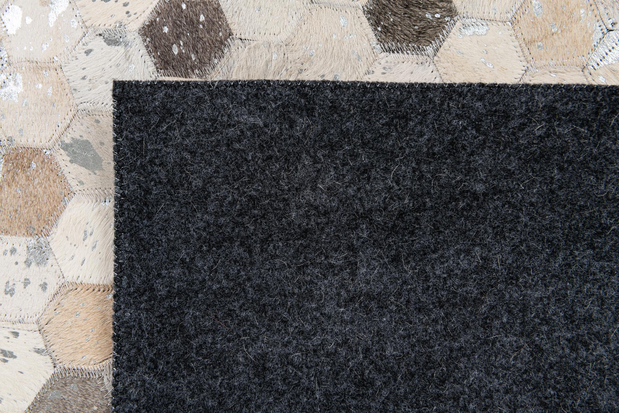 5' 1 x 8' 1 Cowhide Stocks Rug