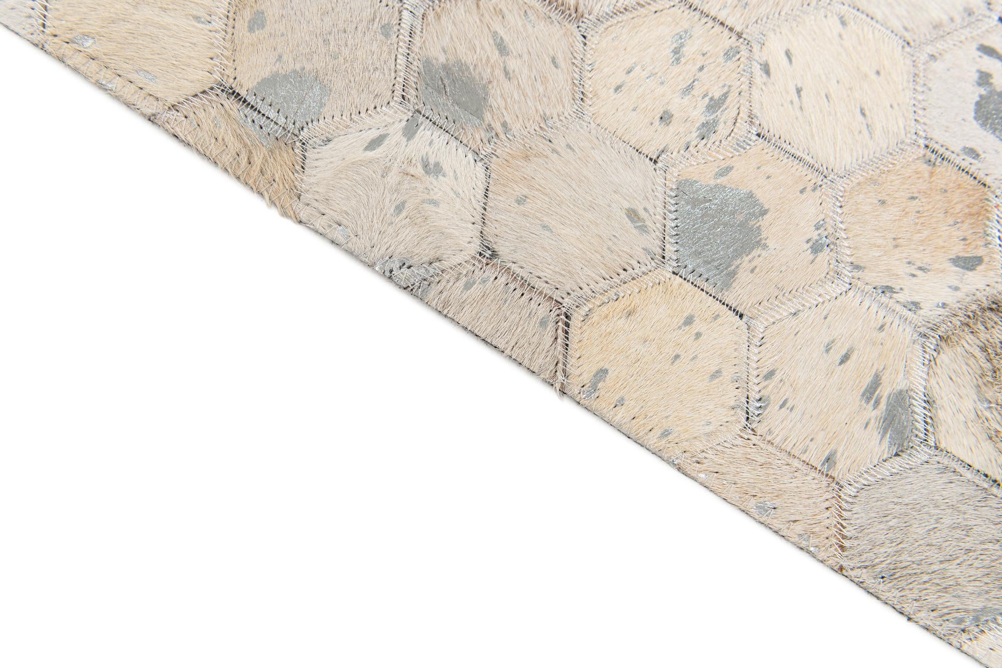 5' 1 x 8' 1 Cowhide Stocks Rug