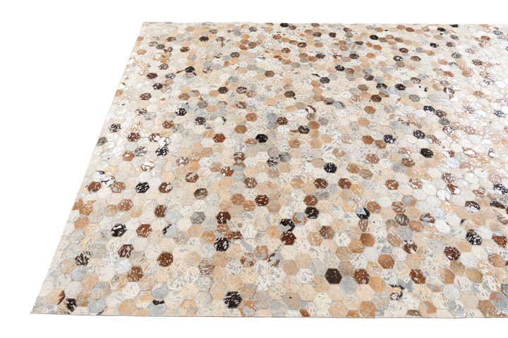 5' 4 x 7' 6 Cowhide Stocks Rug