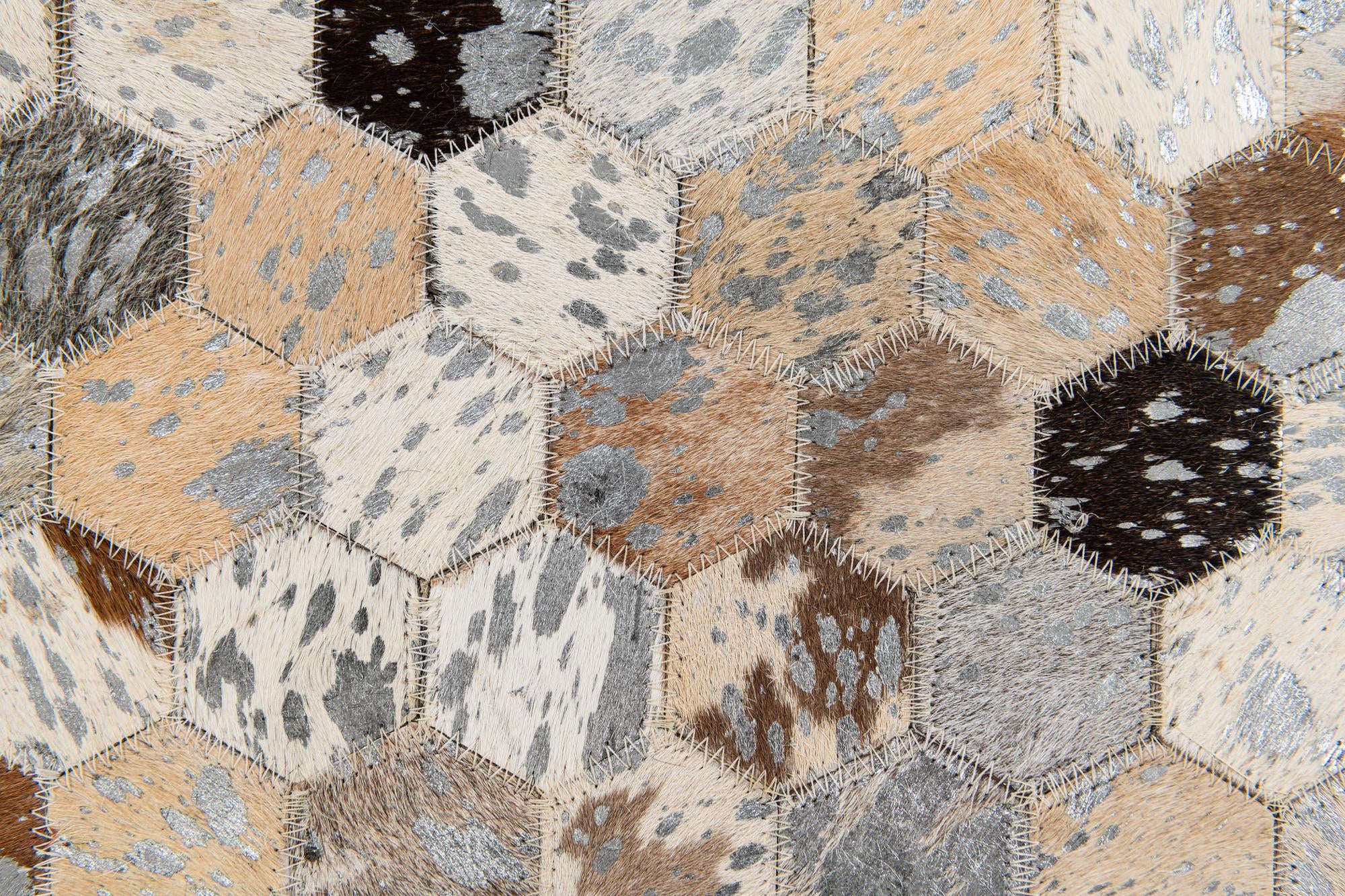 5' 4 x 7' 6 Cowhide Stocks Rug