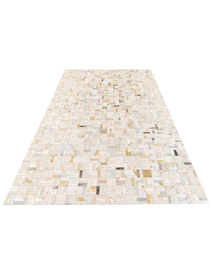 5' x 7' 11 Cowhide Stocks Rug