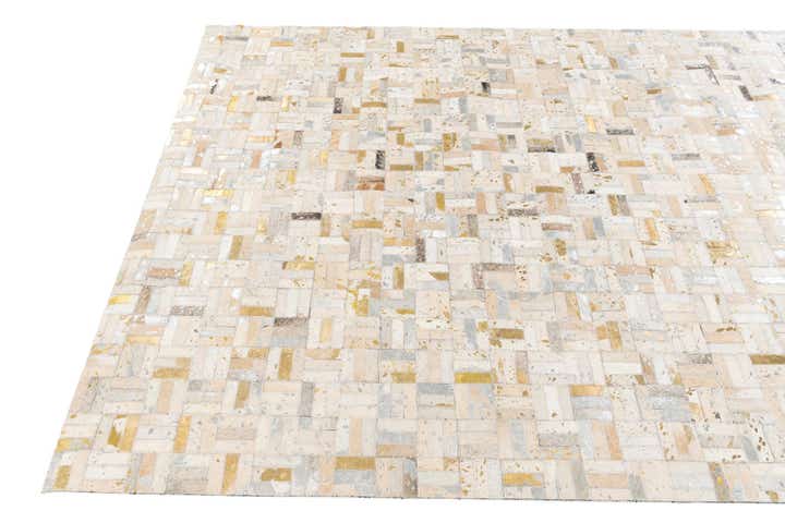 5' x 7' 11 Cowhide Stocks Rug
